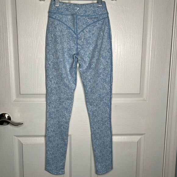 Gymshark Fleur Leggings Sz XS Pink Blue Bundle - Picture 9 of 15